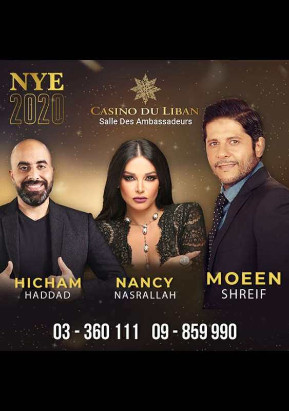 NYE at Casino Du Liban